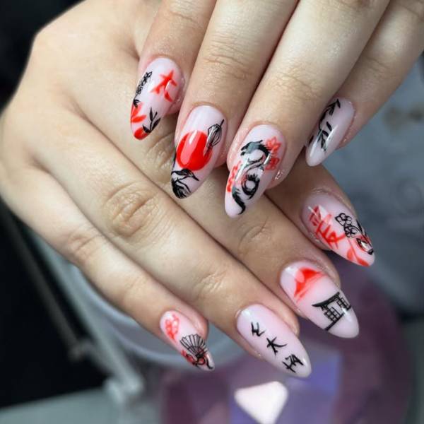 Uñas Decoradas con DibArte en tus manos: manicuras decoradas con dibujos exclusivos y detalles minuciosos para un look único.ujo a Mano Alzada